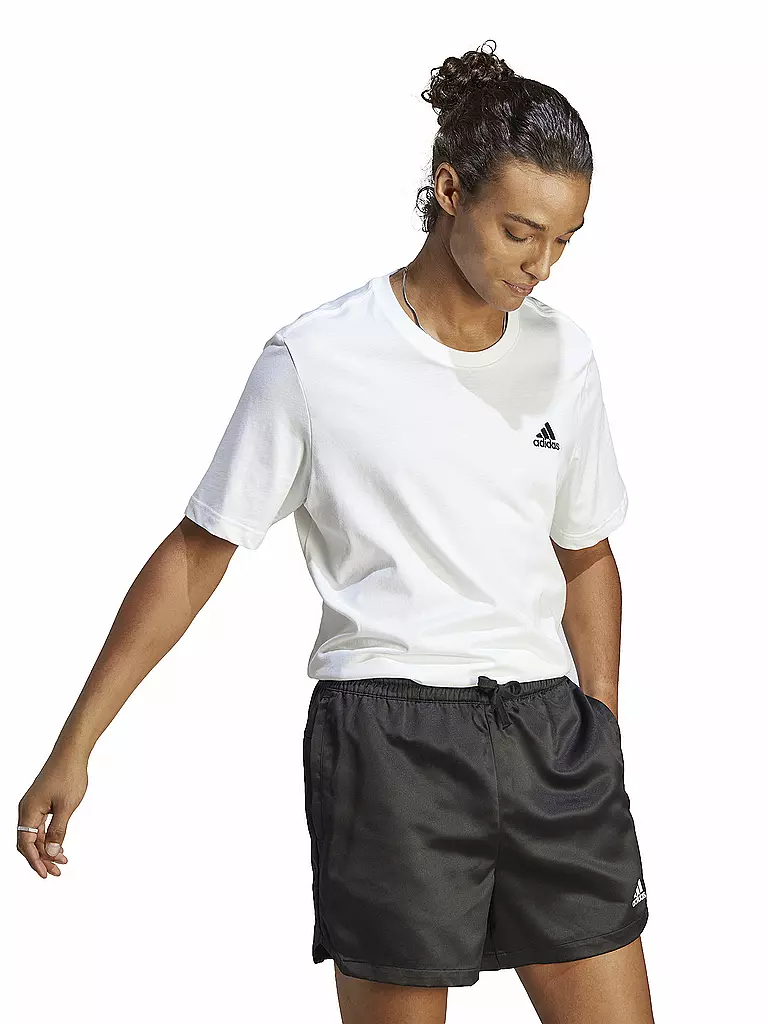 ADIDAS | Camiseta de hombre Essentials Single Jersey con logo pequeño bordado |