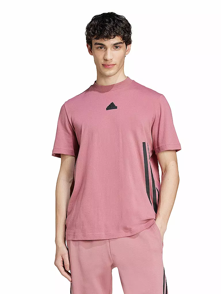 ADIDAS | Camiseta de hombre Future Icons con 3 bandas | Rosa