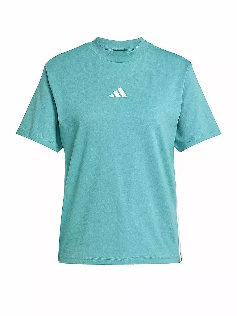 ADIDAS | Camiseta de mujer Essentials con 3 bandas | Petróleo