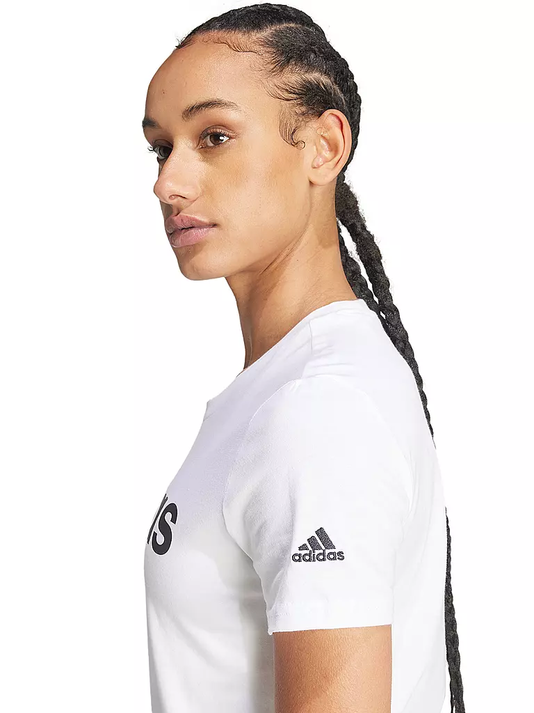 ADIDAS | Camiseta de mujer Essentials Slim | Blanco