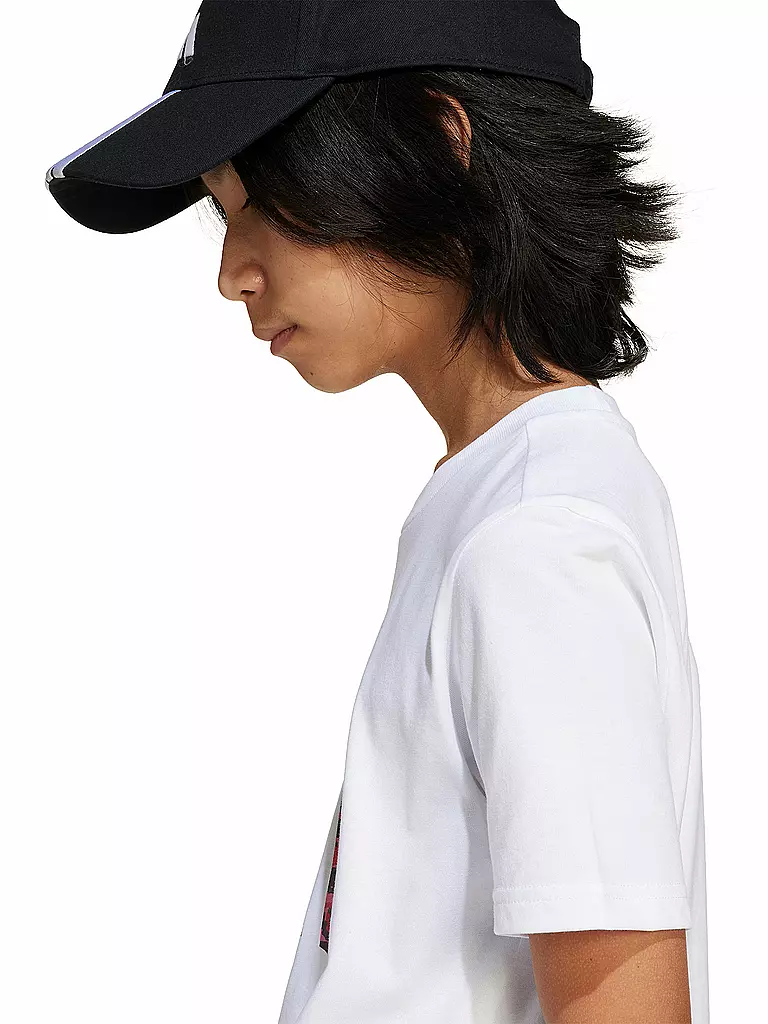 ADIDAS | Camiseta de niña con logo de camuflaje |