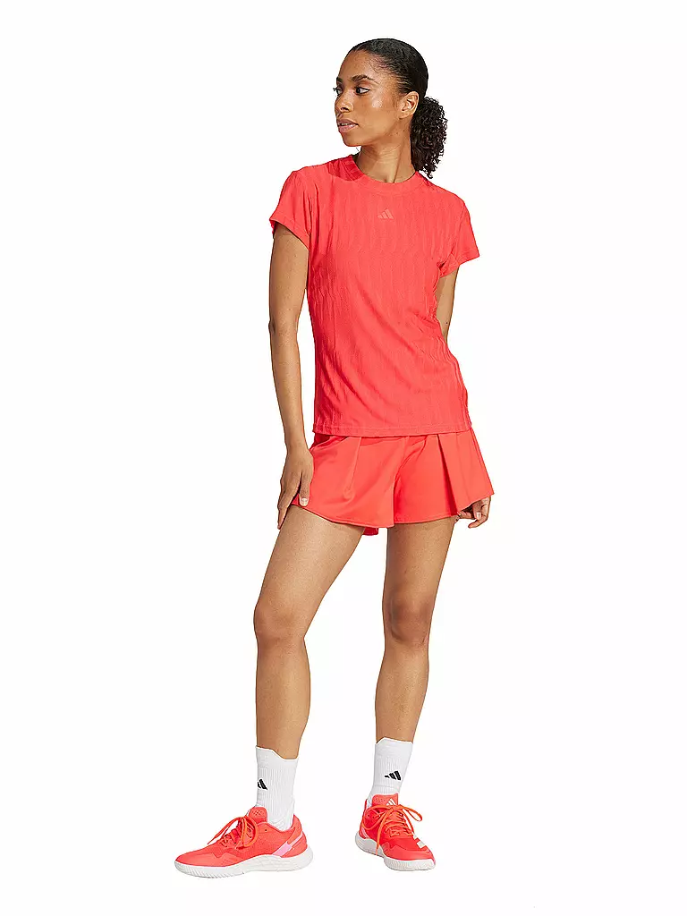 ADIDAS | Camiseta de tenis Freelift para mujer | Rojo