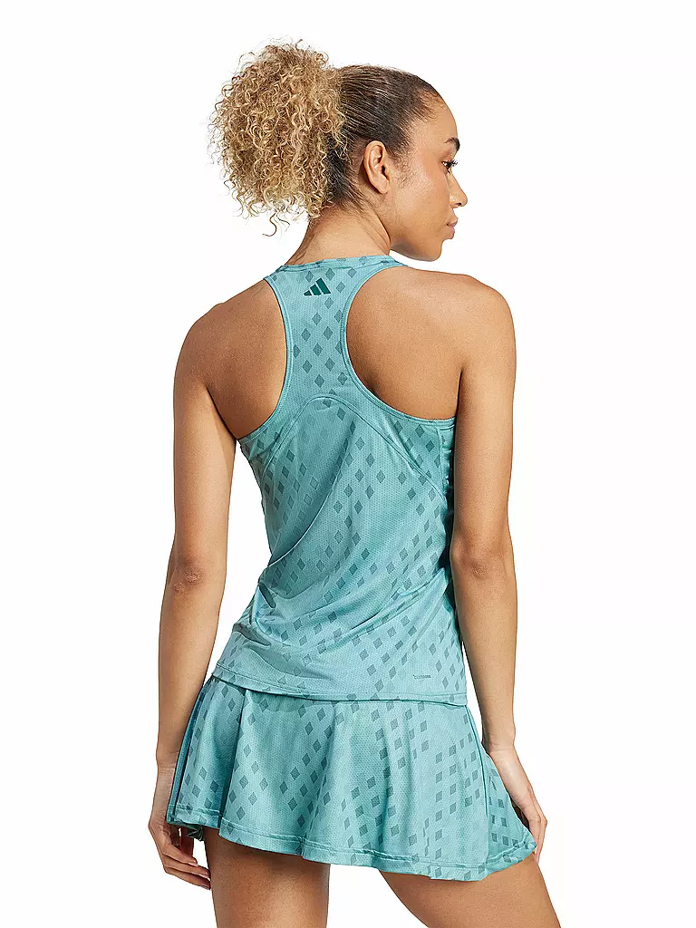 ADIDAS | Camiseta de tenis sin mangas para mujer Club Climacool con gráfico |