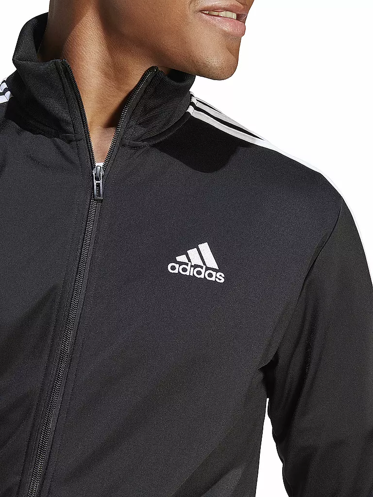 ADIDAS | Chándal para hombre Sportswear Basic de tricot con 3 rayas | Negro