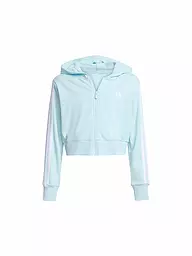 ADIDAS | Chaqueta con capucha Essentials para niña | Azul claro