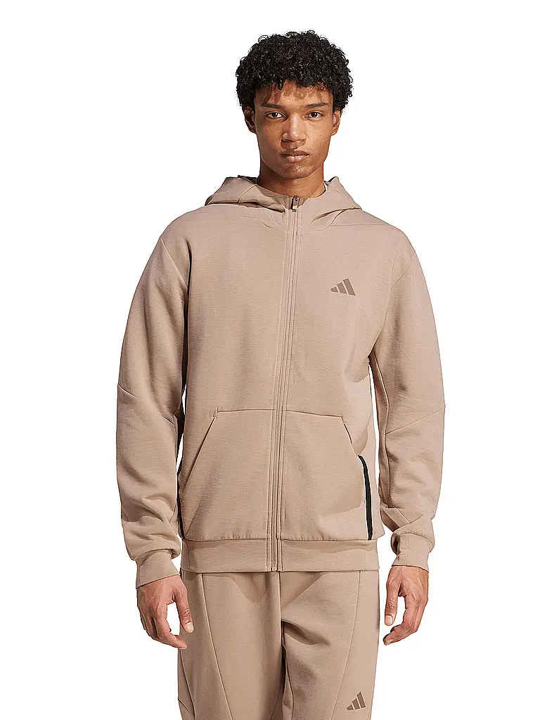 ADIDAS | Chaqueta con capucha para hombre D4T | Camel