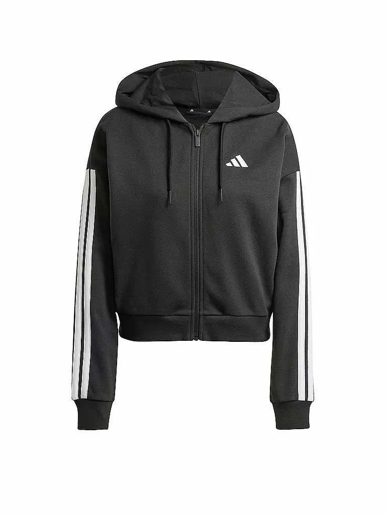 ADIDAS | Chaqueta con capucha para mujer 3S FT FZ | Negro