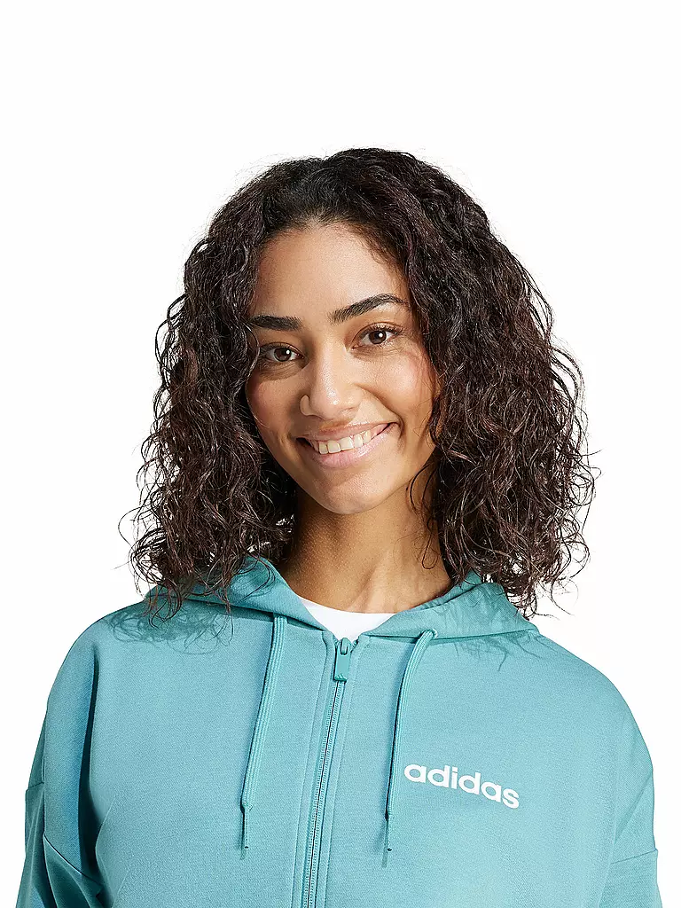 ADIDAS | Chaqueta con capucha para mujer Essentials Linear French Terry |