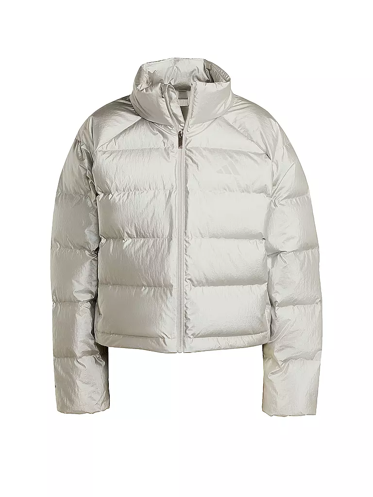 ADIDAS | Chaqueta de plumón para mujer Helionic Holiday CLIMAWARM | Plata
