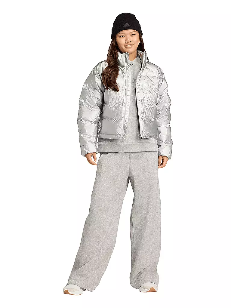ADIDAS | Chaqueta de plumón para mujer Helionic Holiday CLIMAWARM | Plata