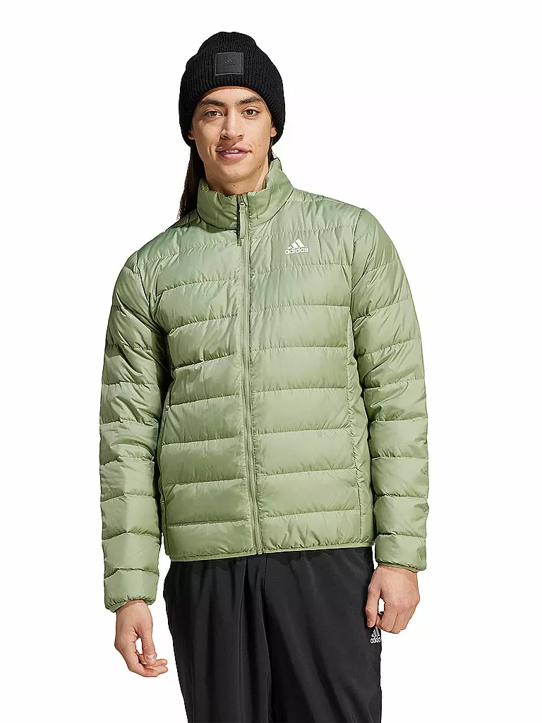 ADIDAS | Chaqueta de plumas Essentials Light para hombre | Oliva