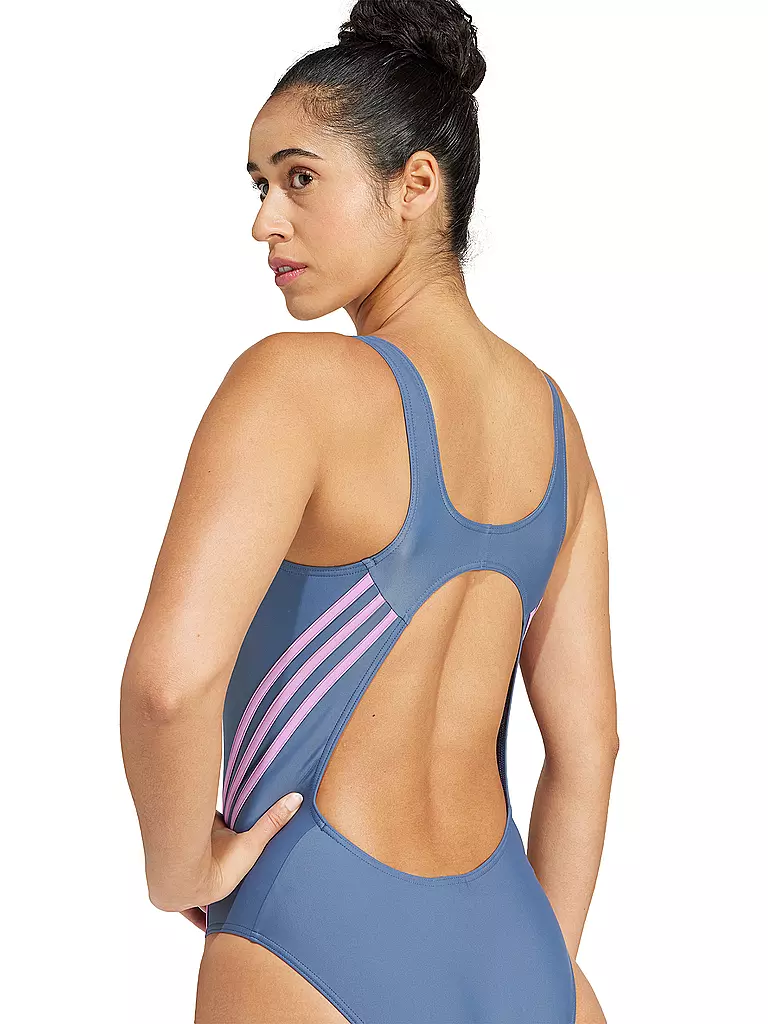 ADIDAS | Damen Badeanzug 3-Streifen | Azul oscuro