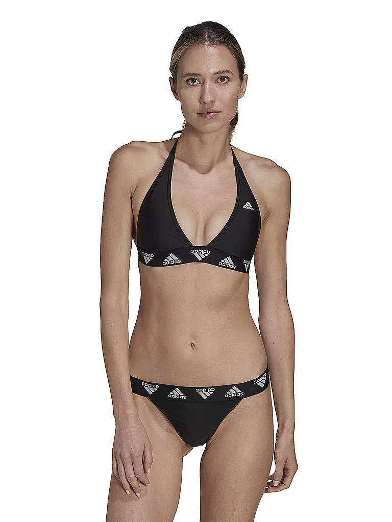 ADIDAS | Damen Bikini Neckholder | Negro