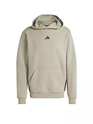 ADIDAS | Damen Fitnesshoodie Designed for Training  | Camel