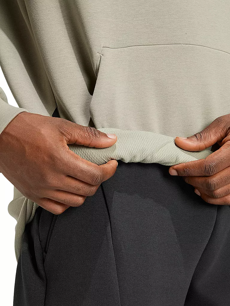 ADIDAS | Damen Fitnesshoodie Designed for Training  | Camel