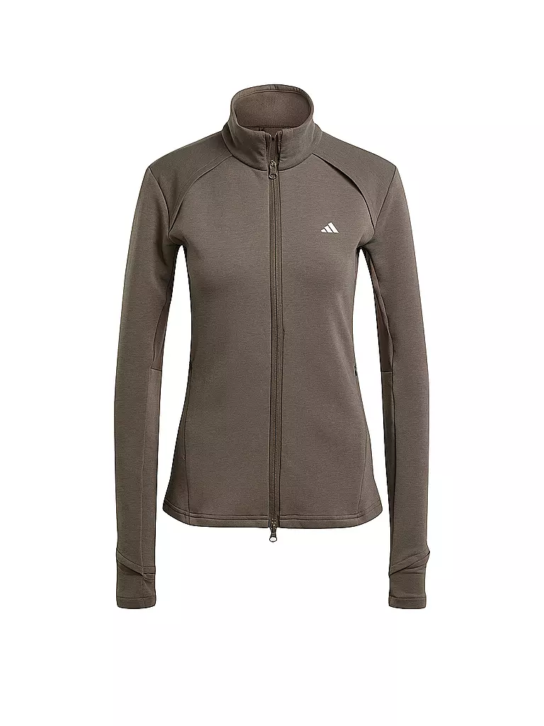 ADIDAS | Damen Fitnessjacke  | Marrón