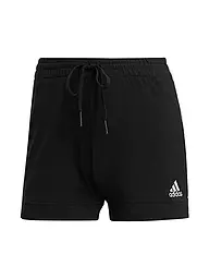 ADIDAS | Damen Fitnessshort Essentials Slim 3-Streifen | Negro