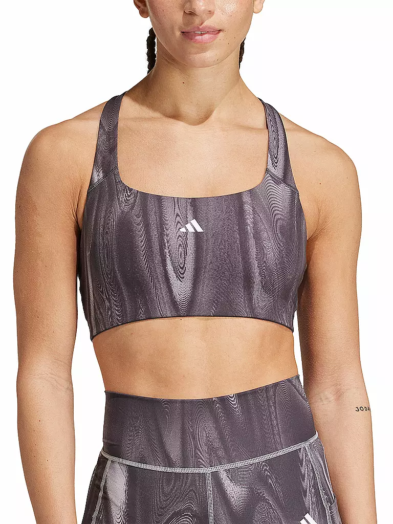 ADIDAS | Damen Sport-BH 3S Medium Support | Gris