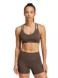 ADIDAS | Damen Sport-BH Aeroimpact Luxe  Low Support | Marrón