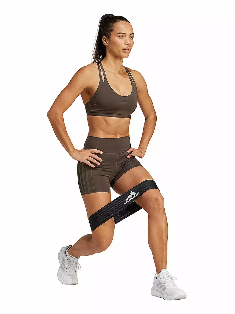 ADIDAS | Damen Sport-BH Aeroimpact Luxe  Low Support | Marrón