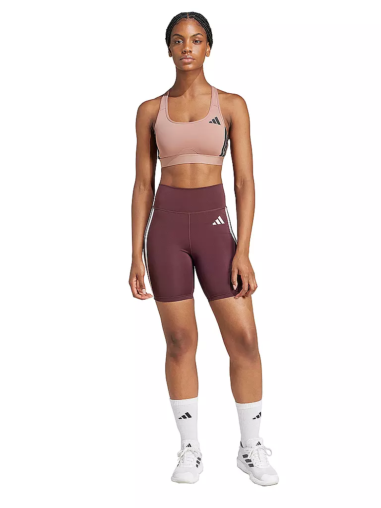 ADIDAS | Damen Sport-BH Pwrct 3S Medium Support | Coral