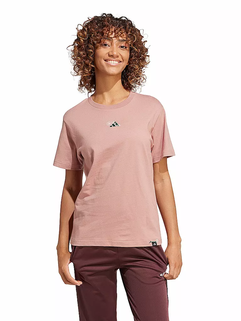 ADIDAS | Damen T-Shirt Mini | Coral
