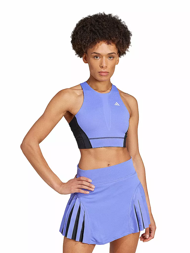 ADIDAS | Damen Tennisoberteil Pro HEAT.RDY Crop | Azul