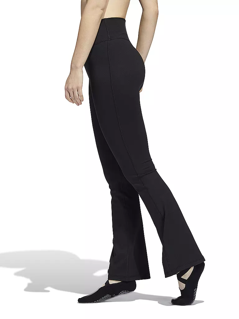 ADIDAS | Damen Yogahose Jazzpanz Studio Flared | Negro