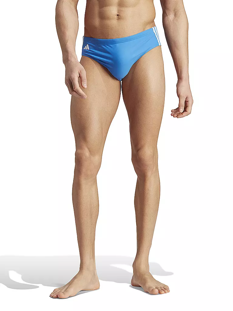 ADIDAS | Herren Badeslip 3S Trunk | Azul