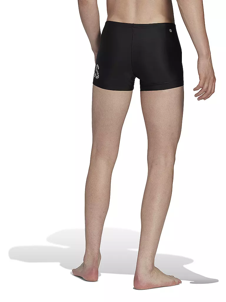 ADIDAS | Herren Beinbadehose Wording Swim Boxer | Negro