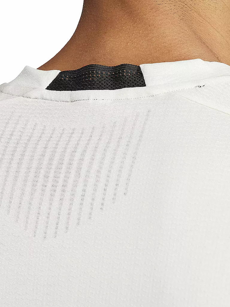 ADIDAS | Herren Fitnessshirt 	 Designed for Training HIIT Workout HEAT.RDY | Blanco