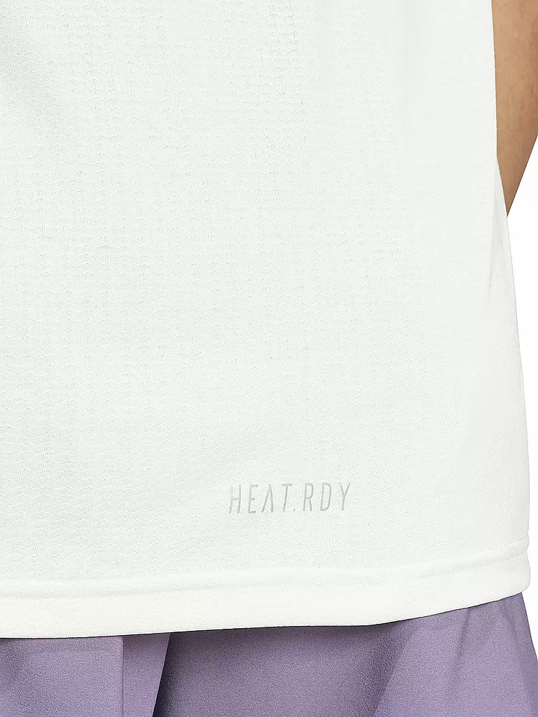 ADIDAS | Herren Fitnessshirt 	 Designed for Training HIIT Workout HEAT.RDY | Blanco