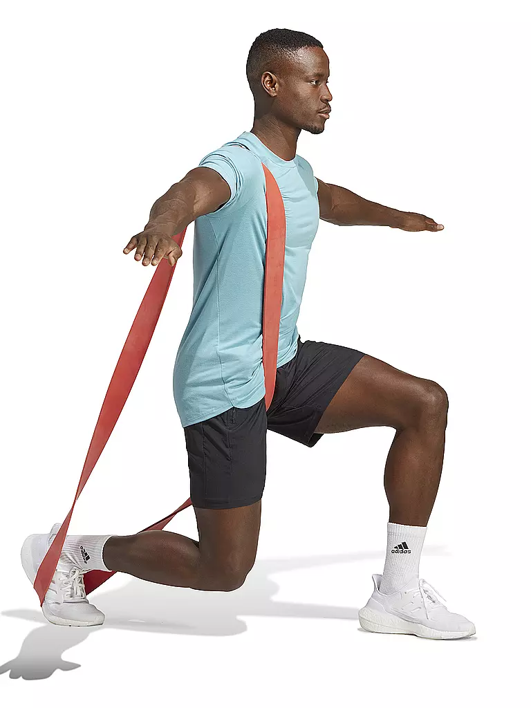 ADIDAS | Herren Fitnessshirt Designed for Training  | Azul claro