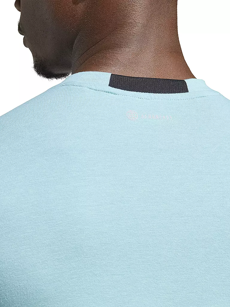 ADIDAS | Herren Fitnessshirt Designed for Training  | Azul claro