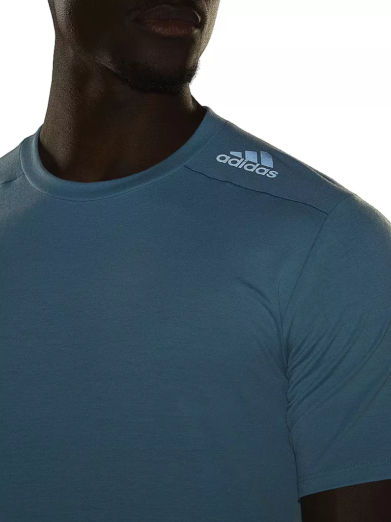 ADIDAS | Herren Fitnessshirt Designed for Training  | Azul claro