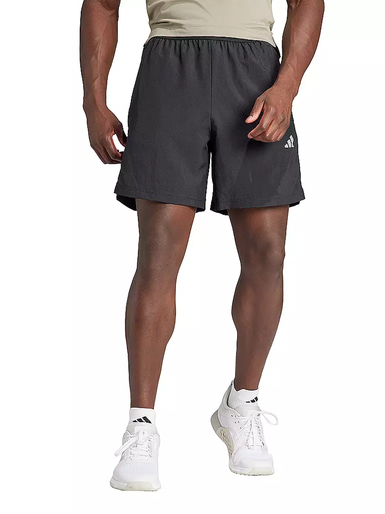 ADIDAS | Herren Fitnessshort Gym Woven | Negro