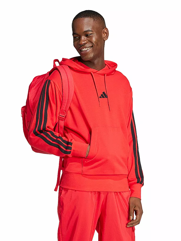 ADIDAS | Herren Hoodie 3S FT | Rojo