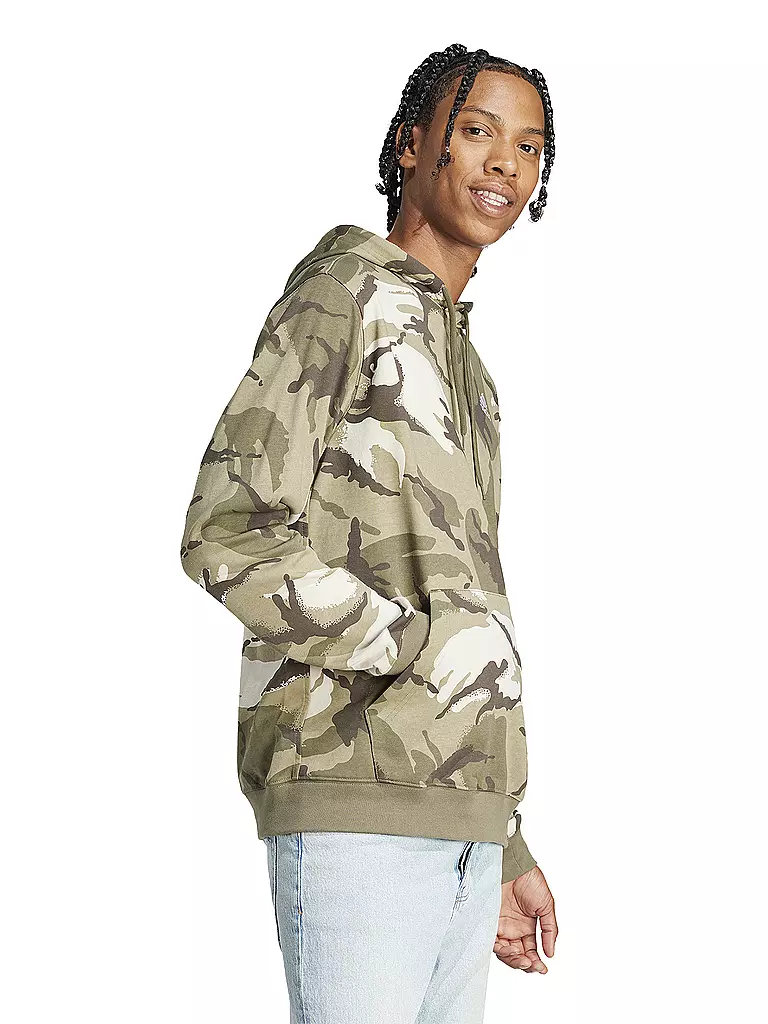 ADIDAS | Herren Hoodie Seasonal Essentials Camouflage | Oliva