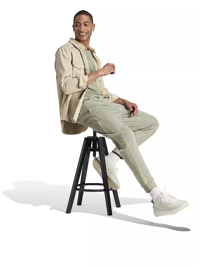 ADIDAS | Herren Jogginghose Melange | Oliva
