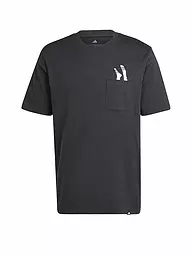 ADIDAS | Herren T-Shirt Slide | Negro