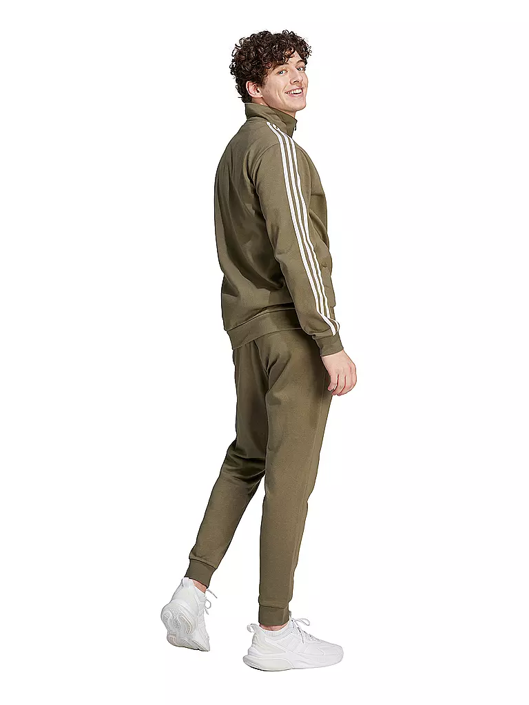 ADIDAS | Herren Trainingsanzug 3-Streifen | Oliva