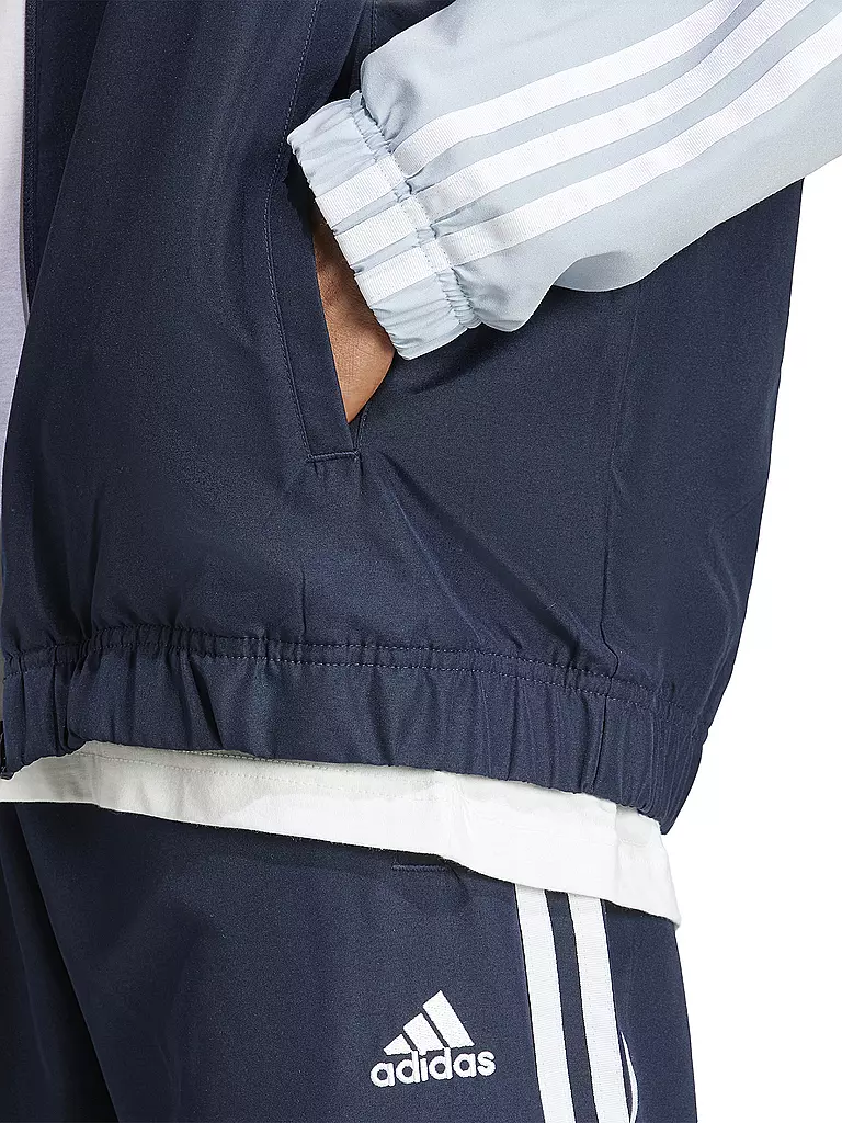 ADIDAS | Herren Trainingsanzug Colorblock 3S | Azul oscuro