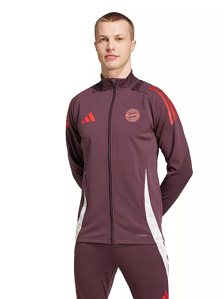 ADIDAS | Herren Trainingsjacke FC Bayern | Rojo