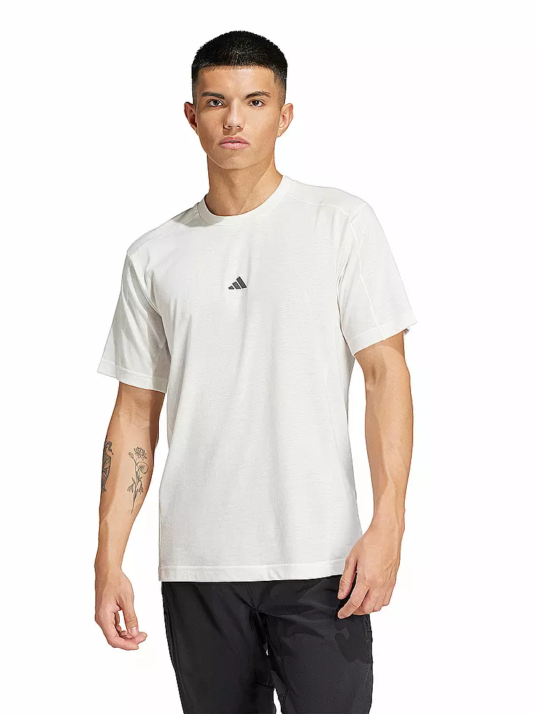 ADIDAS | Herren Yogashirt | Blanco