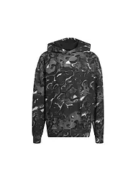 ADIDAS | Jungen Hoodie Future Icons Allover Print  | Negro
