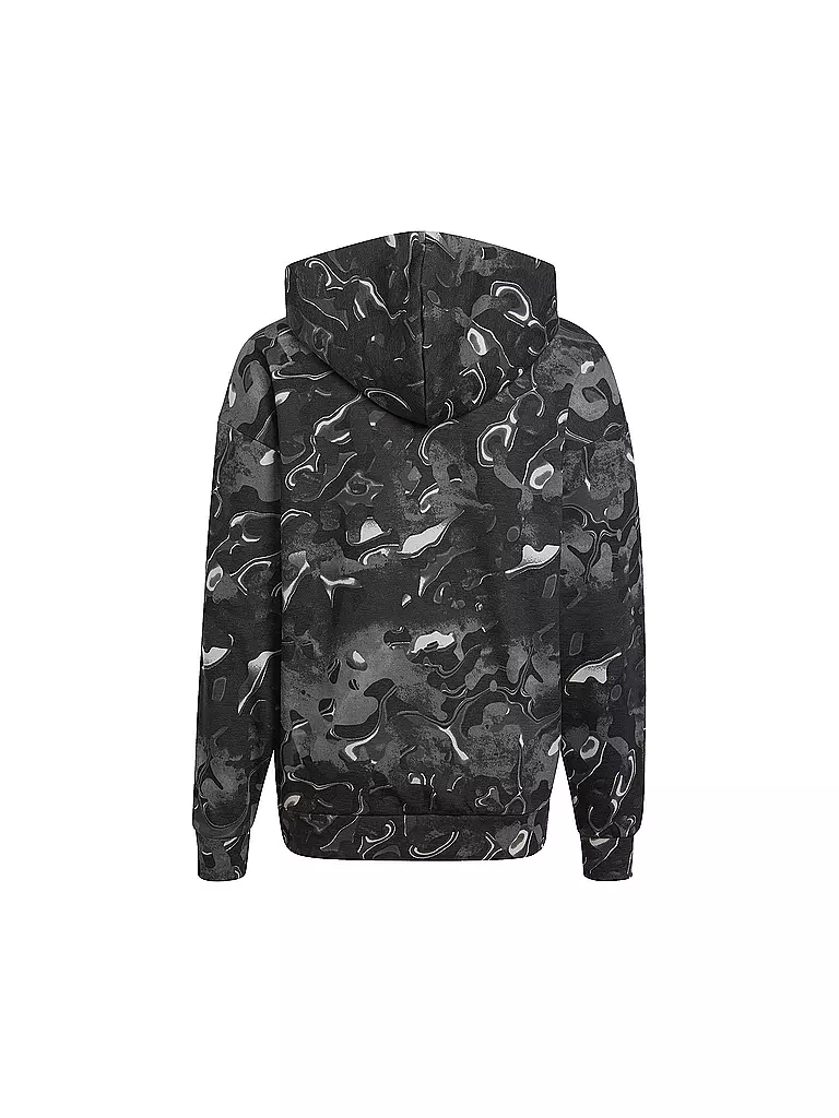 ADIDAS | Jungen Hoodie Future Icons Allover Print  | Negro