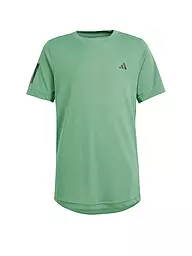 ADIDAS | Kinder Tennisshirt Club 3Streifen | Verde oscuro