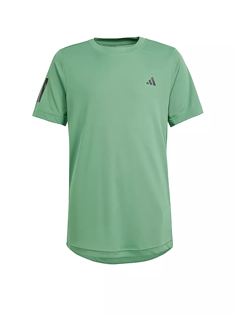 ADIDAS | Kinder Tennisshirt Club 3Streifen | Verde oscuro