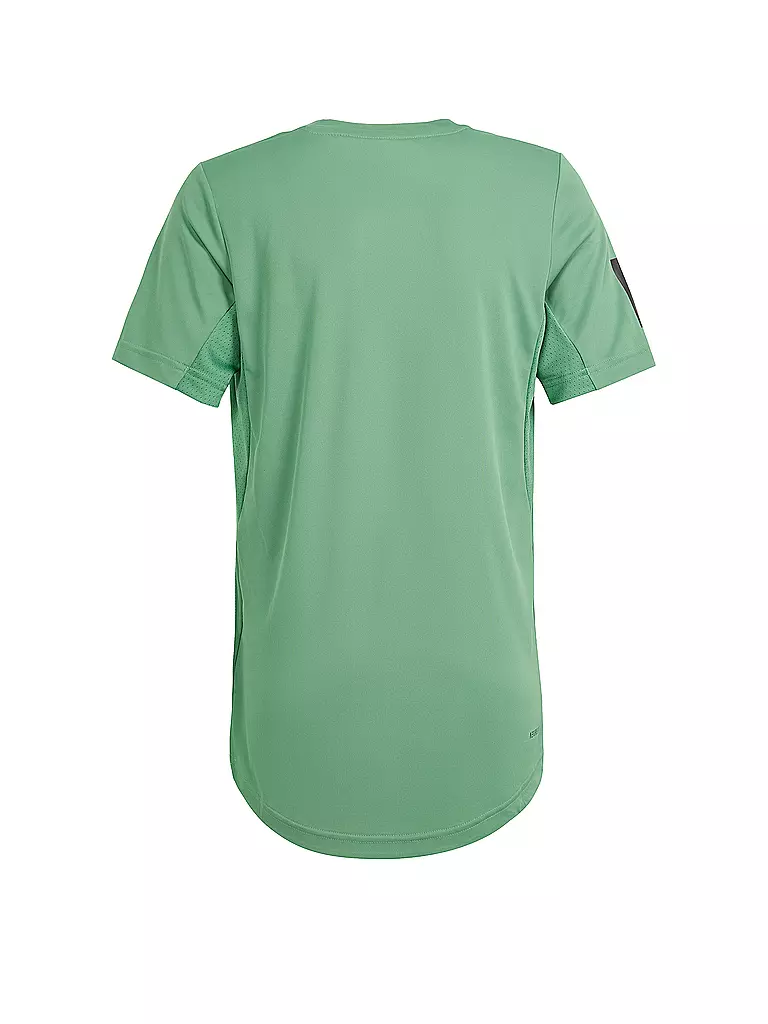 ADIDAS | Kinder Tennisshirt Club 3Streifen | Verde oscuro