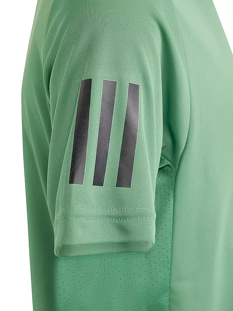 ADIDAS | Kinder Tennisshirt Club 3Streifen | Verde oscuro